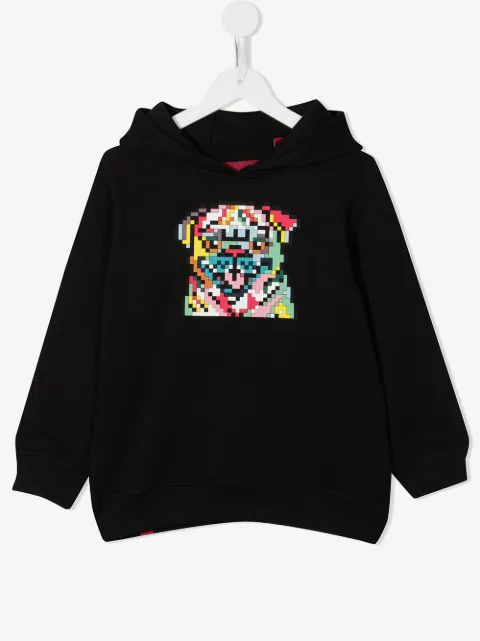 Mostly Heard Rarely Seen 8-Bit graphic print cotton hoodie