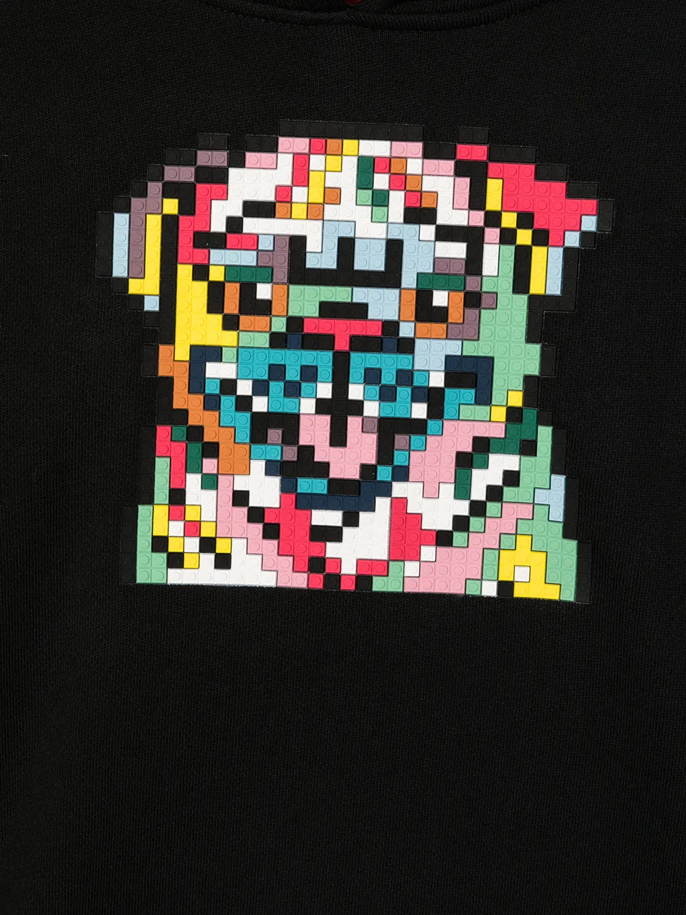  Mostly Heard Rarely Seen 8 Bit Hoodie Mit Grafischem Print   Schwarz 