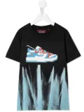 Mostly Heard Rarely Seen 8-Bit graphic print cotton T-shirt - Black
