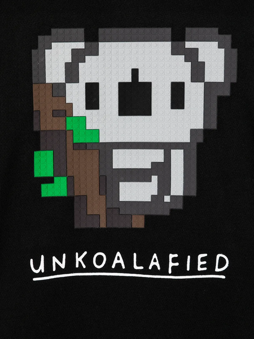  Mostly Heard Rarely Seen 8 Bit Mini Unkoalafied Hoodie   Schwarz 