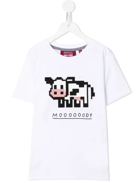 Mostly Heard Rarely Seen 8-Bit Mini Moody 8-Bit appliqué T-shirt