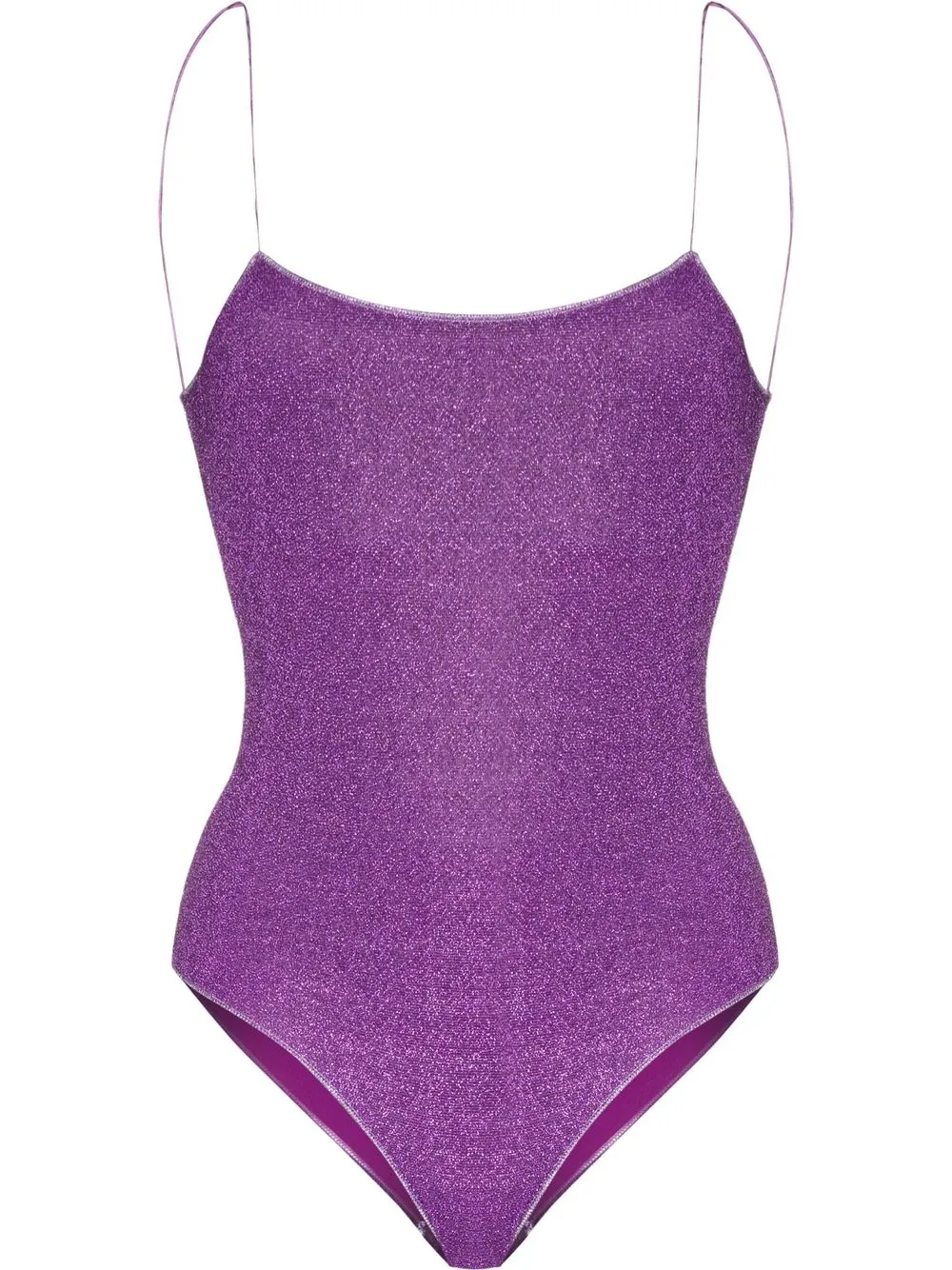 

Oséree traje de baño Lumiére con espalda baja - Morado