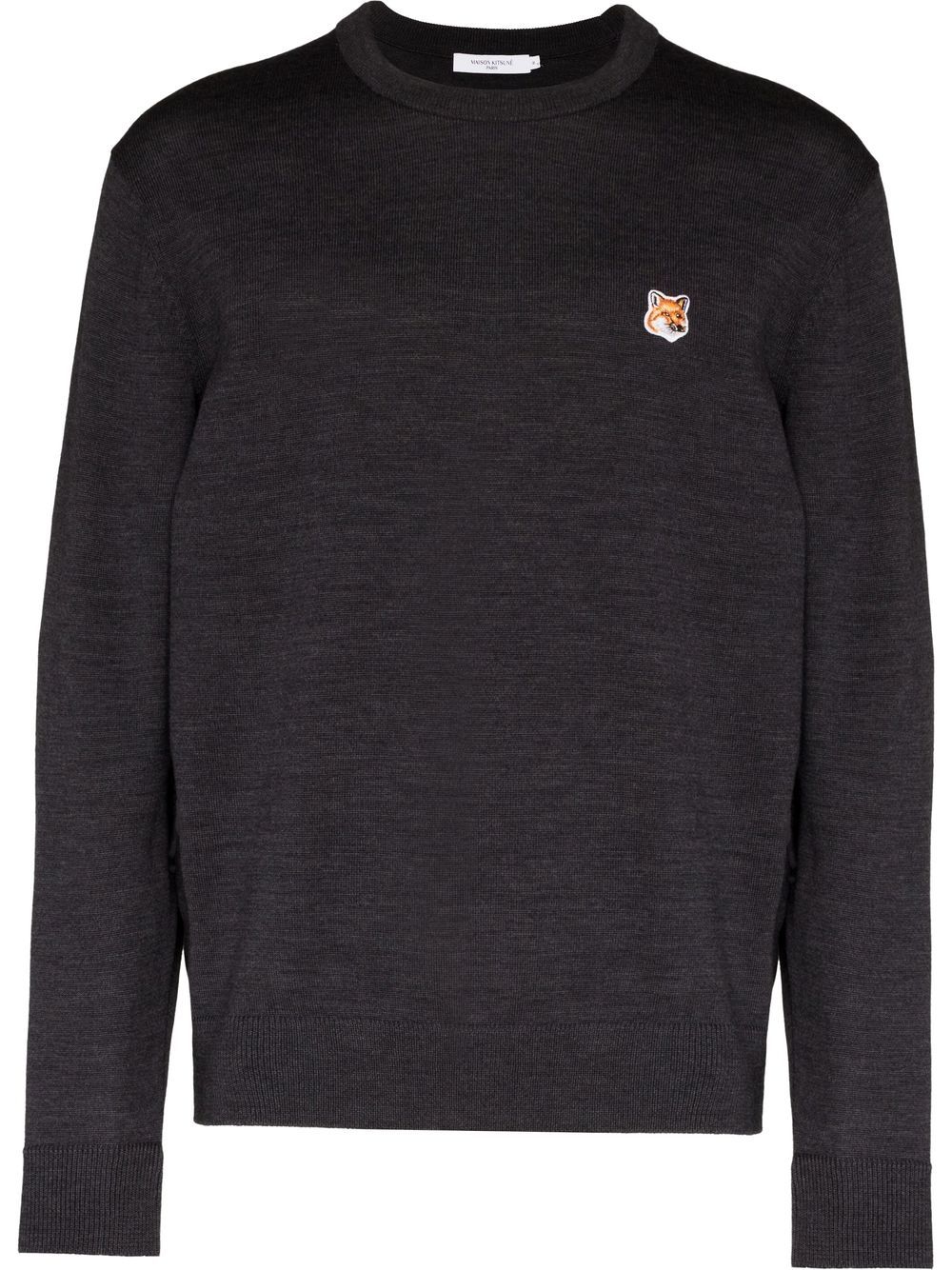 Maison Kitsuné Fox Head Wool Jumper - Farfetch