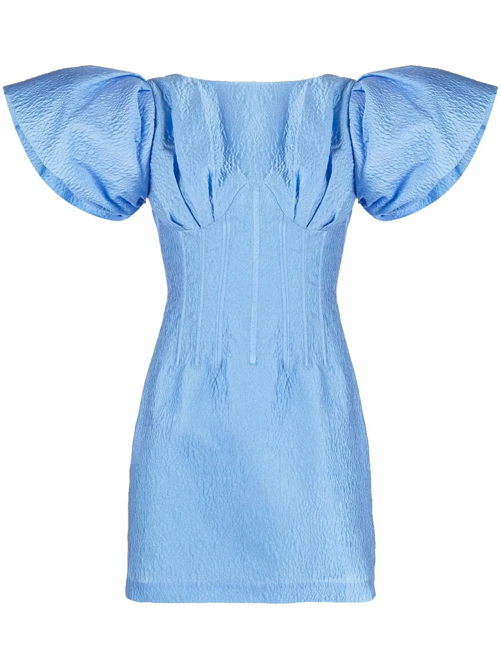 

Rachel Gilbert vestido corto Emiko - Azul
