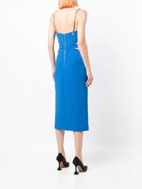 Rebecca Vallance Iman cut-out Midi 