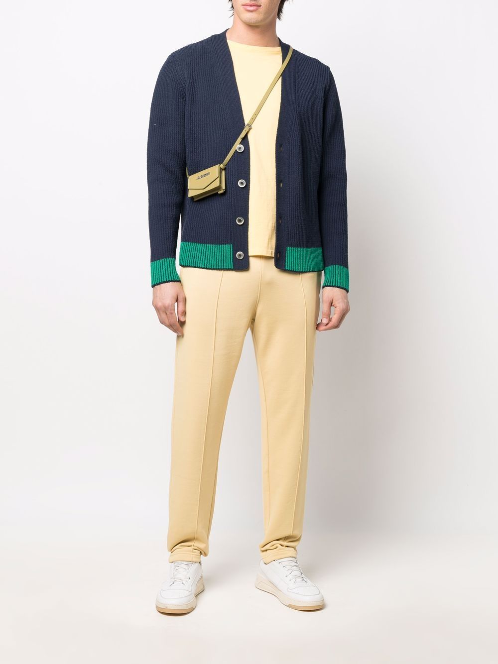 Jacquemus Le Cardigan Limone Ribbed V-neck Cardigan - Farfetch