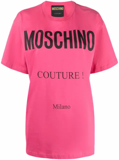 moschino couture 有机棉t恤