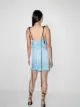 The Attico strap-detail minidress