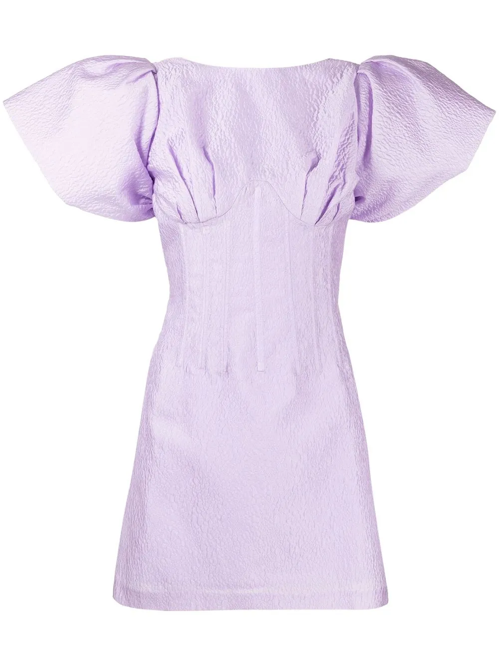 

Rachel Gilbert Emiko puff-sleeve mini dress - Purple