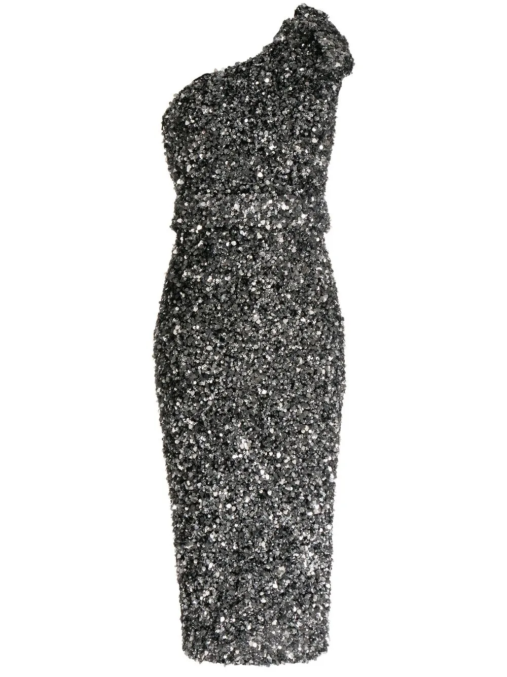 

Rachel Gilbert Kara sequin-embellished midi dress - Silver