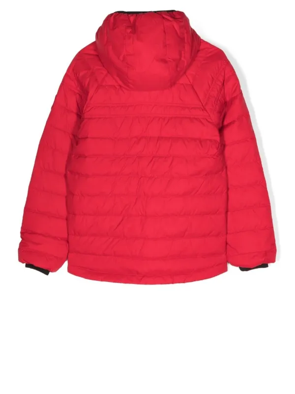 Kids red puffer outlet coat