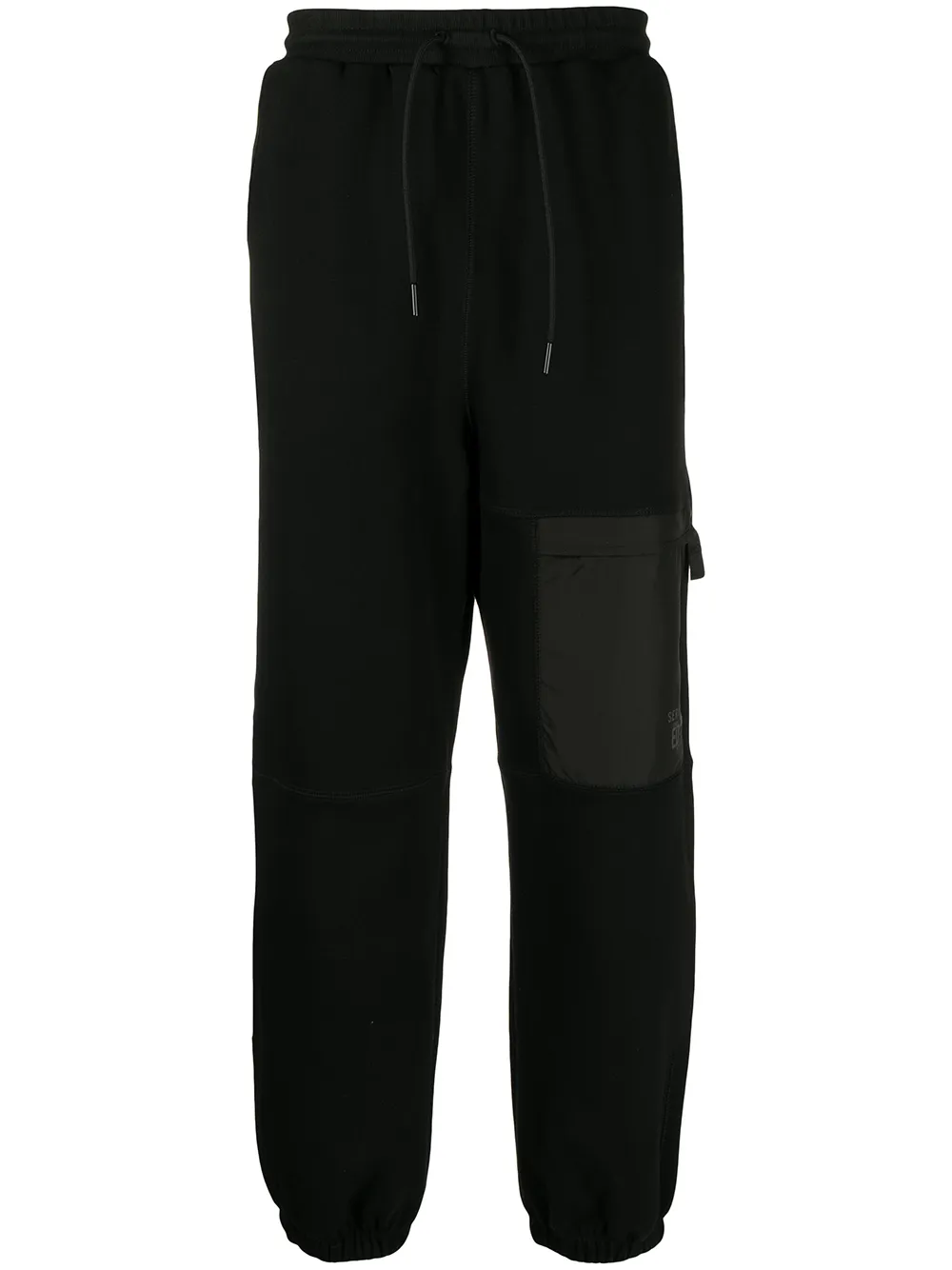 

izzue pocket-detail track pants - Black