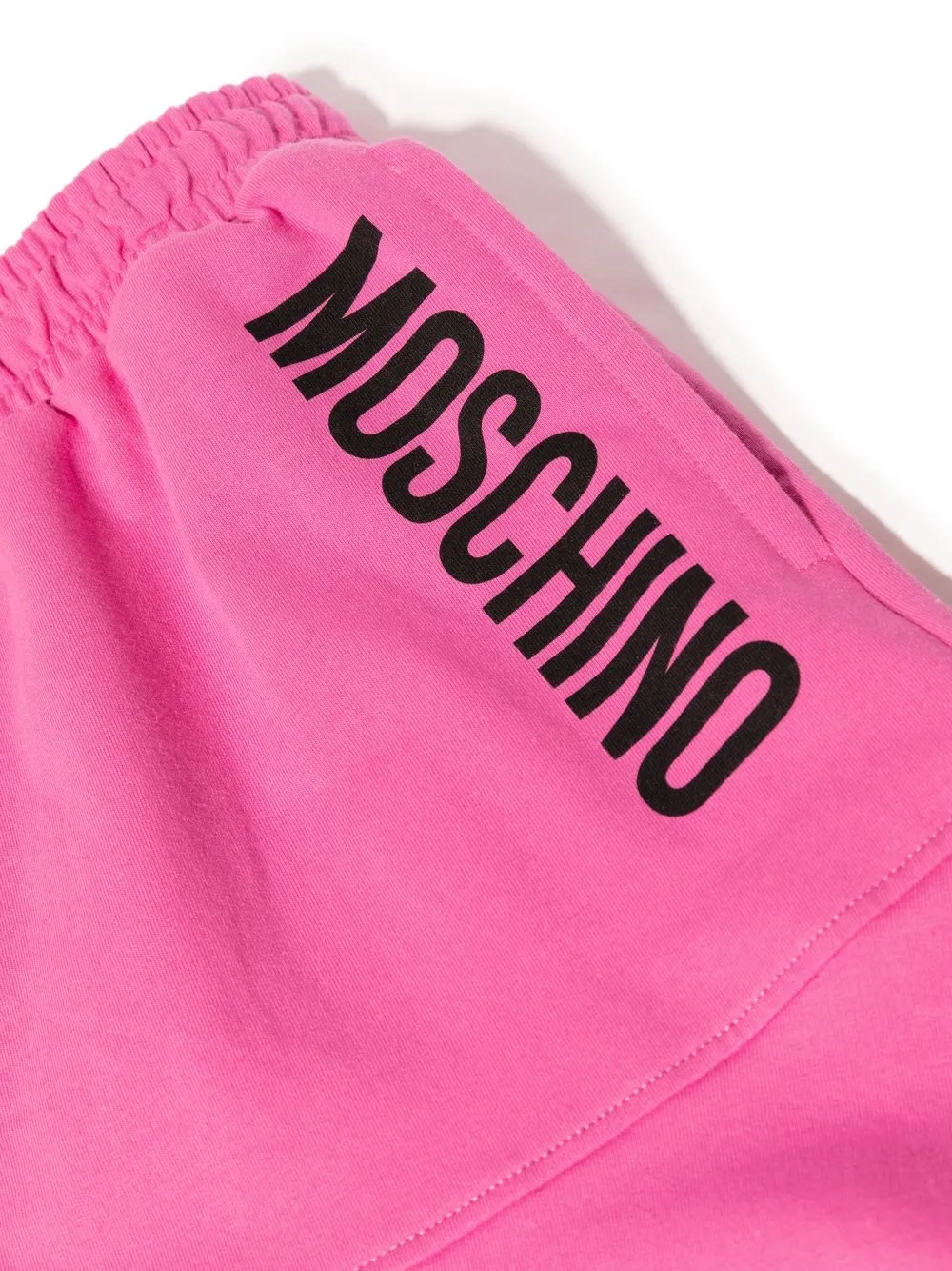  Moschino Kids Rock Mit Logo Print   Rosa 
