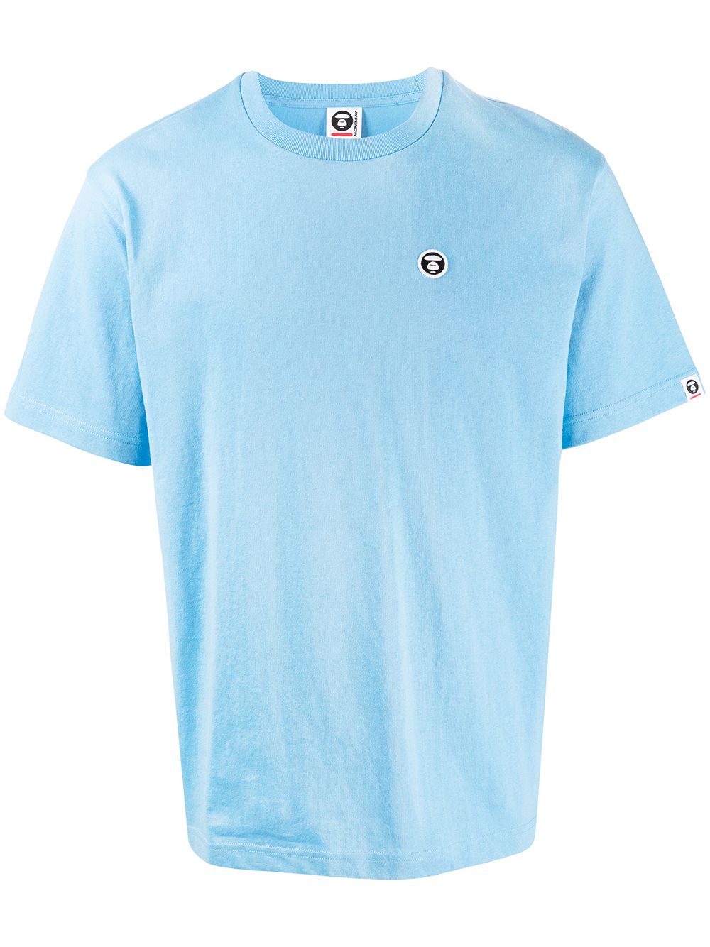 фото Aape by *a bathing ape® logo-patch short-sleeved t-shirt