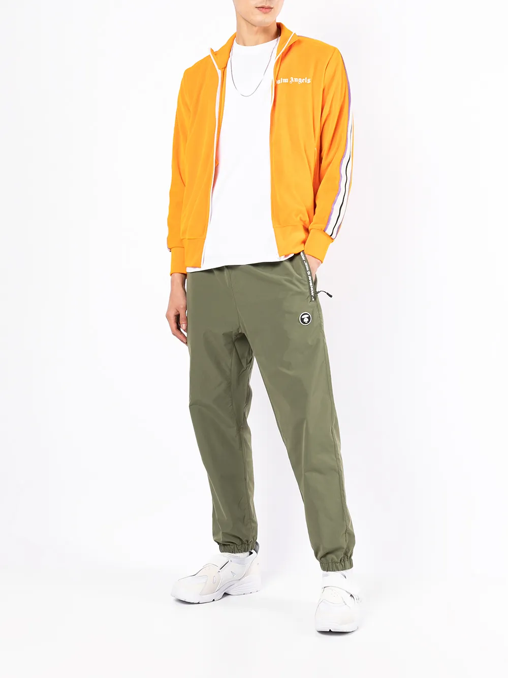 A BATHING APE® Double Knit Track Pants - Farfetch