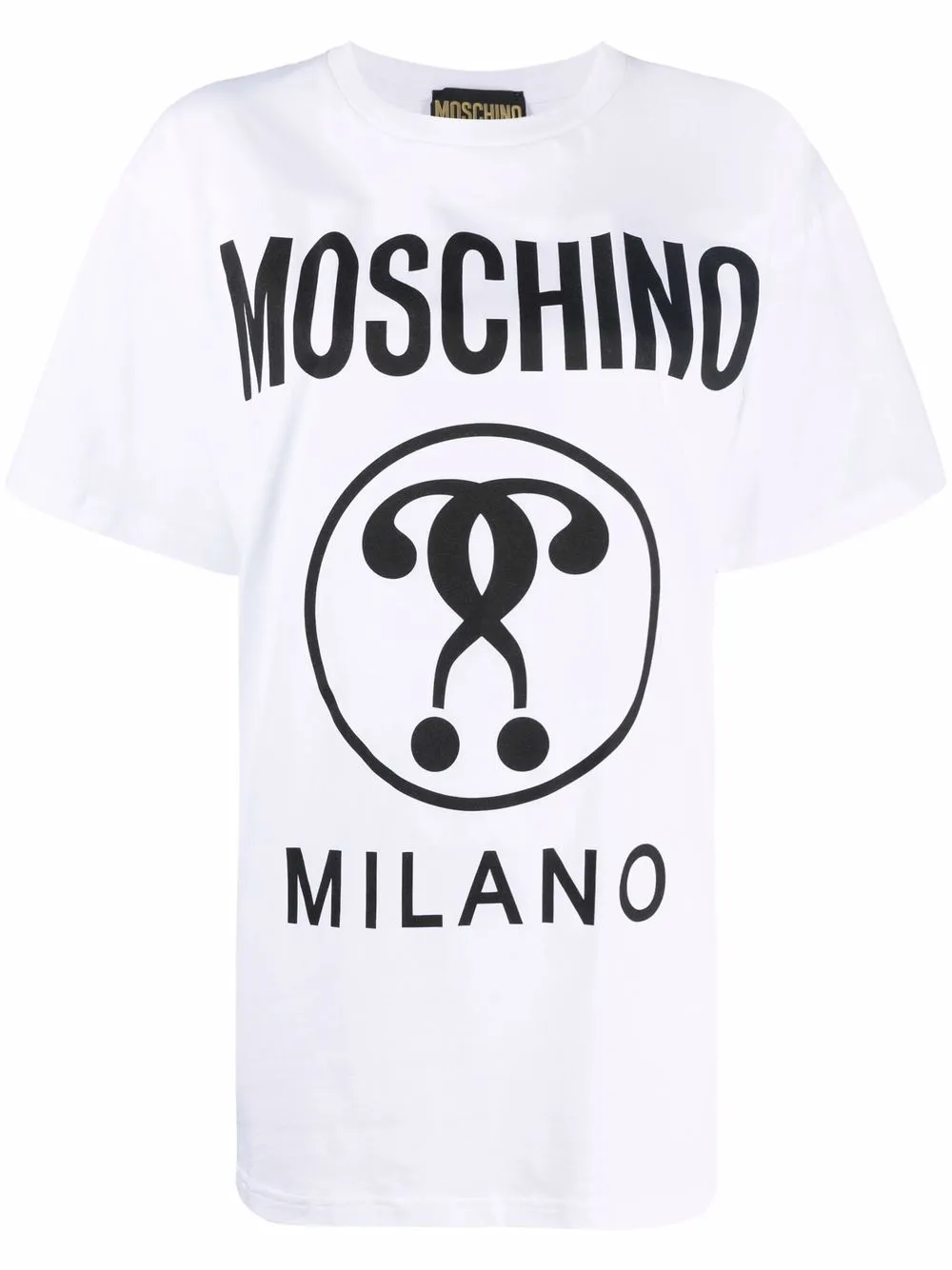 фото Moschino футболка с логотипом