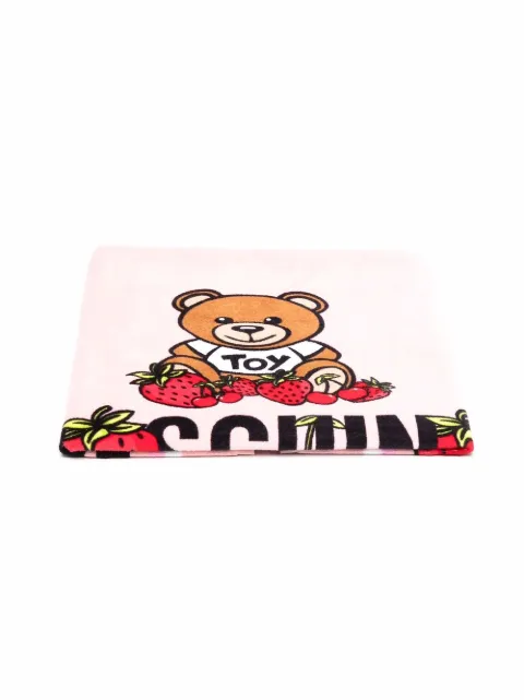 Moschino Kids منشفة بطبعة تيدي