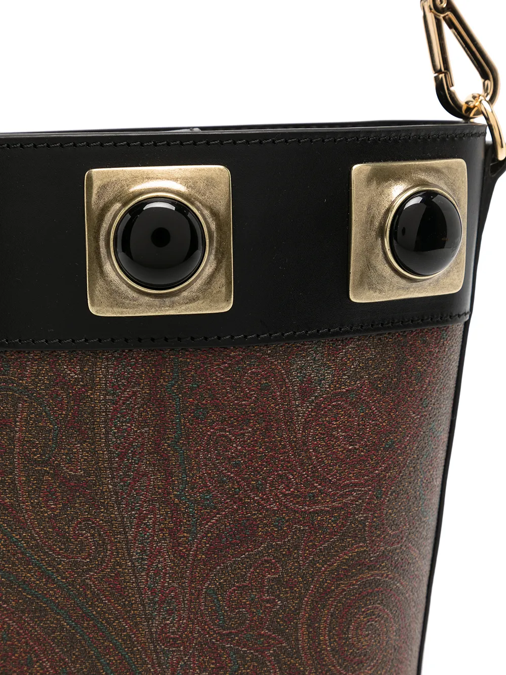 фото Etro сумка-ведро с принтом пейсли