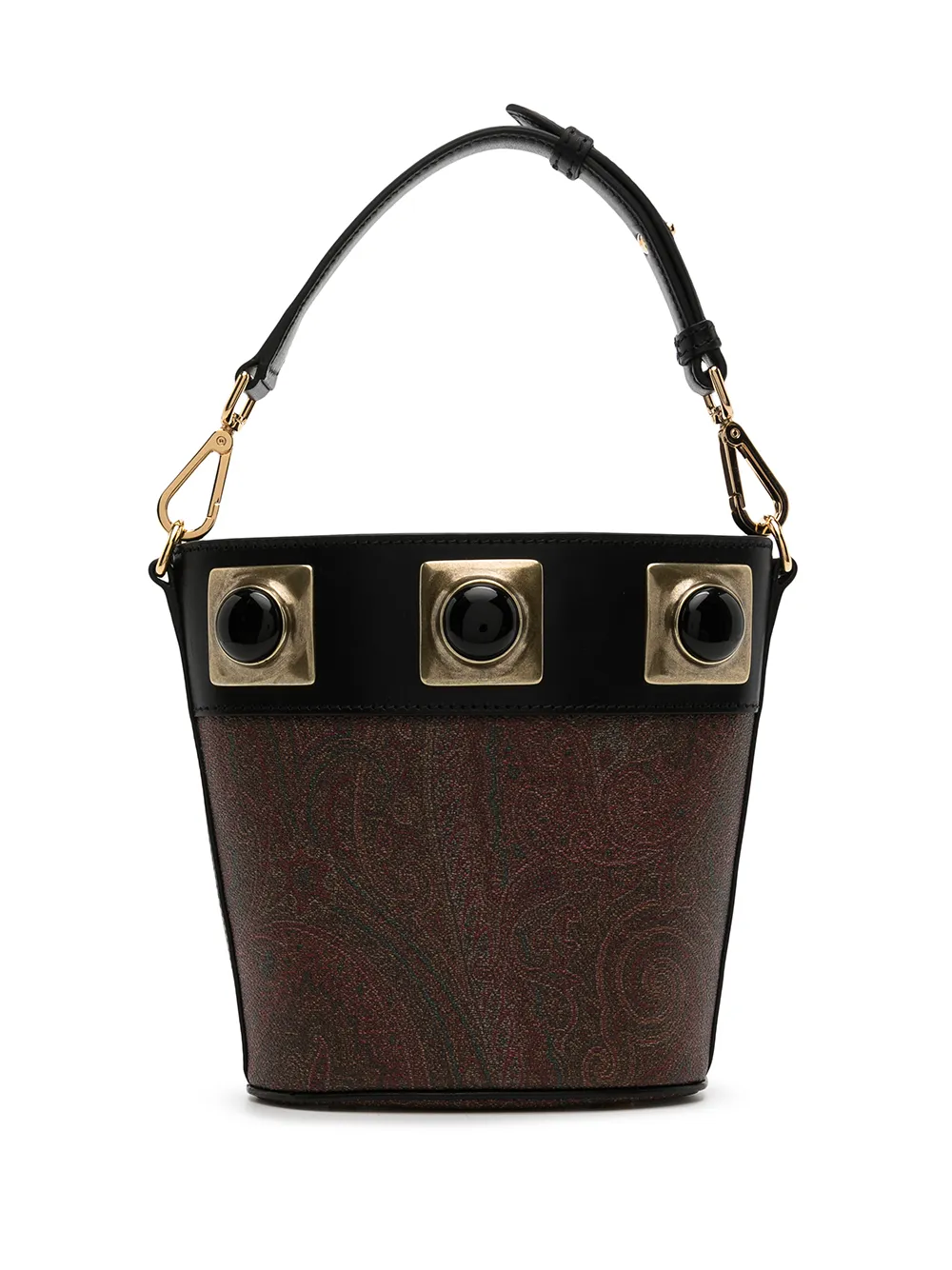 

ETRO bolsa bucket con estampado de cachemira - Rojo