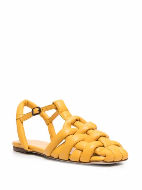 Hereu Cabersa Woven Leather Sandals - Farfetch