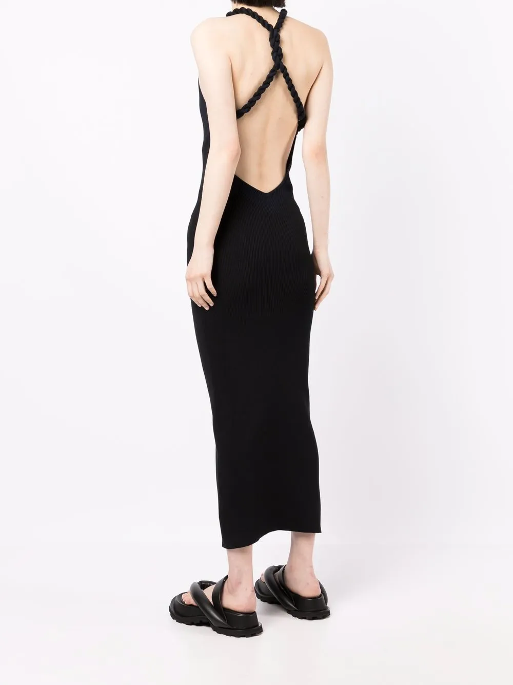 Dion Lee ropestrap ribbedknit Dress Farfetch