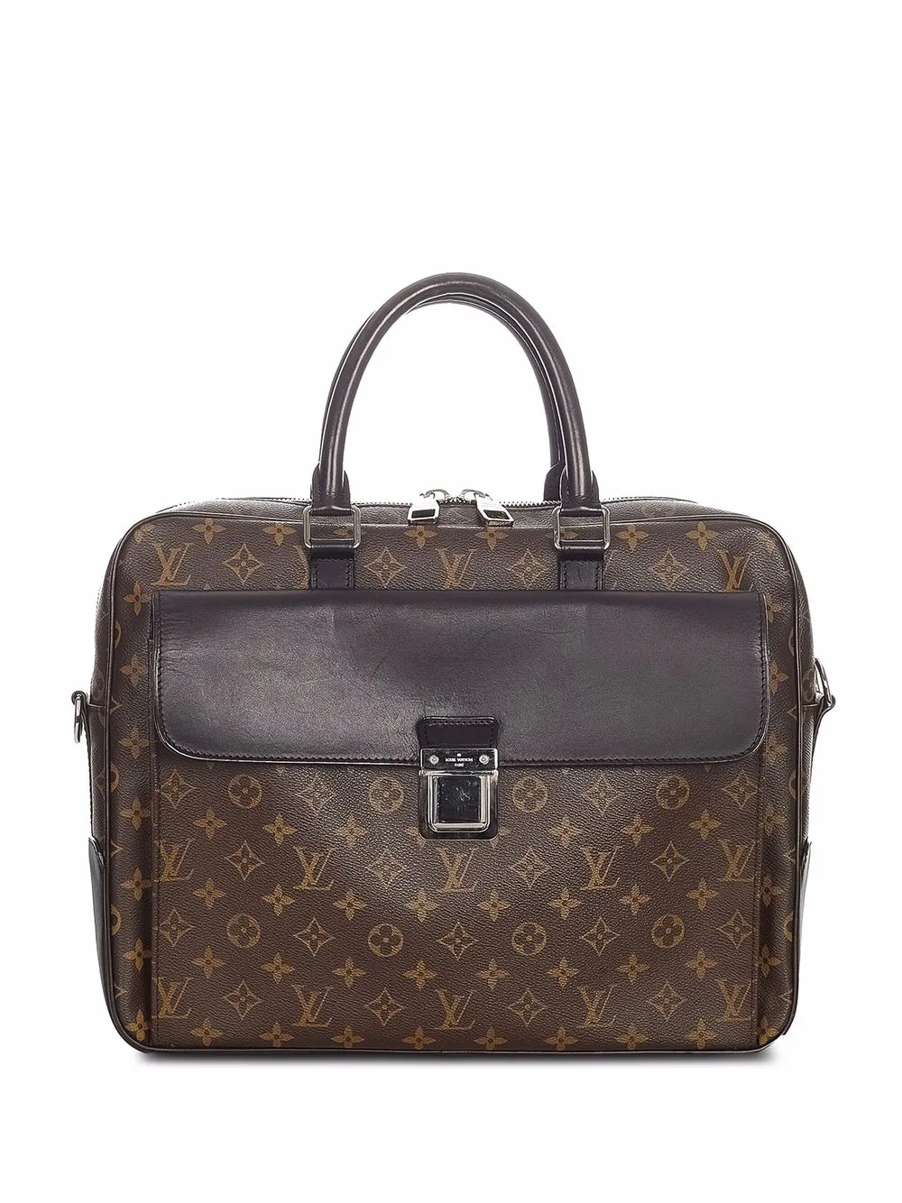 фото Louis vuitton портфель macassar 2009-го года с монограммой