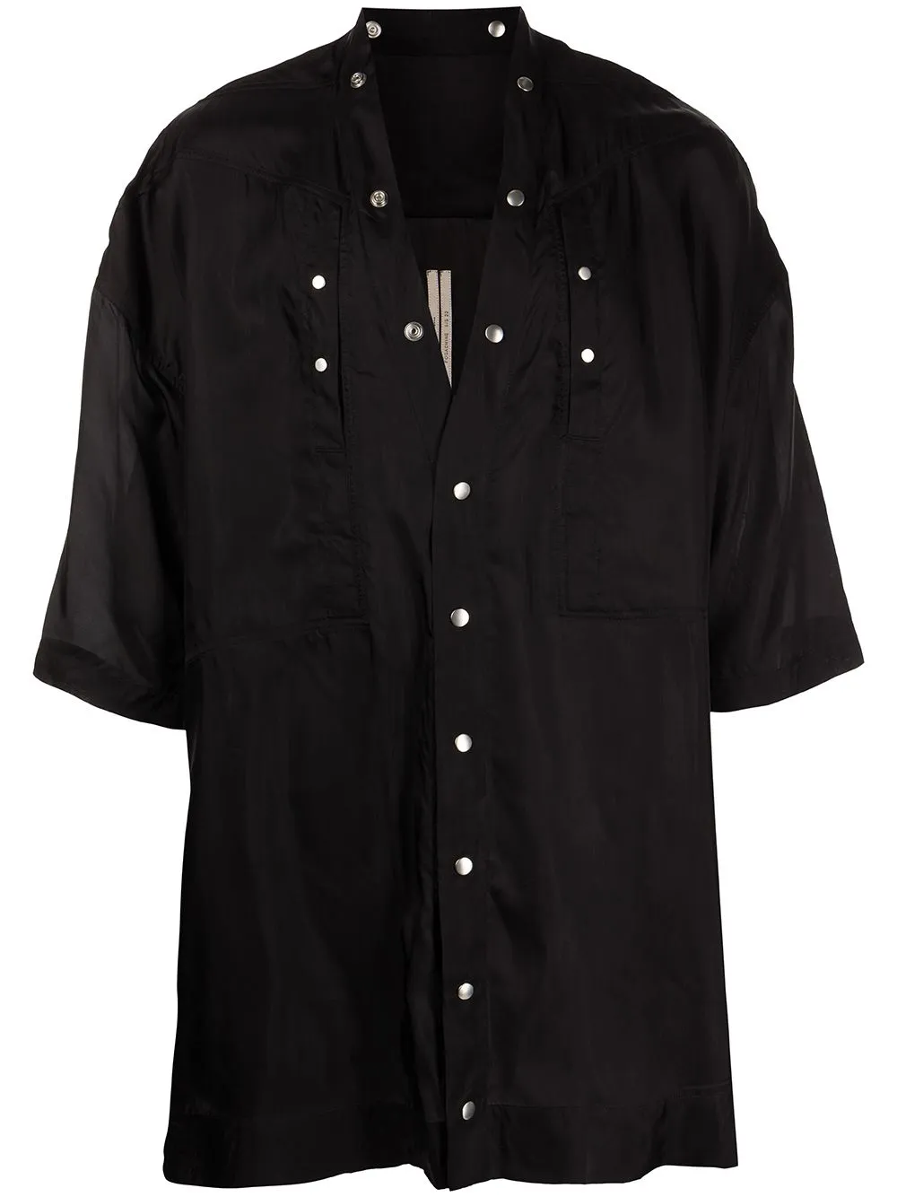oversized short-sleeve shirt