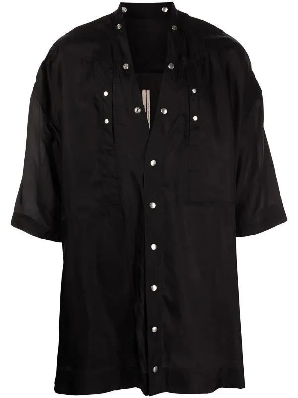 Rick Owens Oversized short-sleeve Shirt 