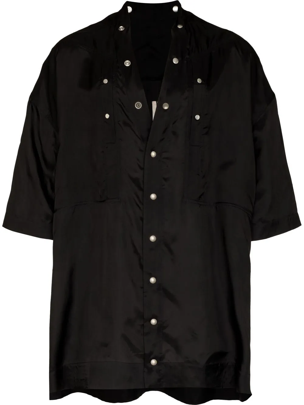 

Rick Owens oversized short-sleeve shirt - Black