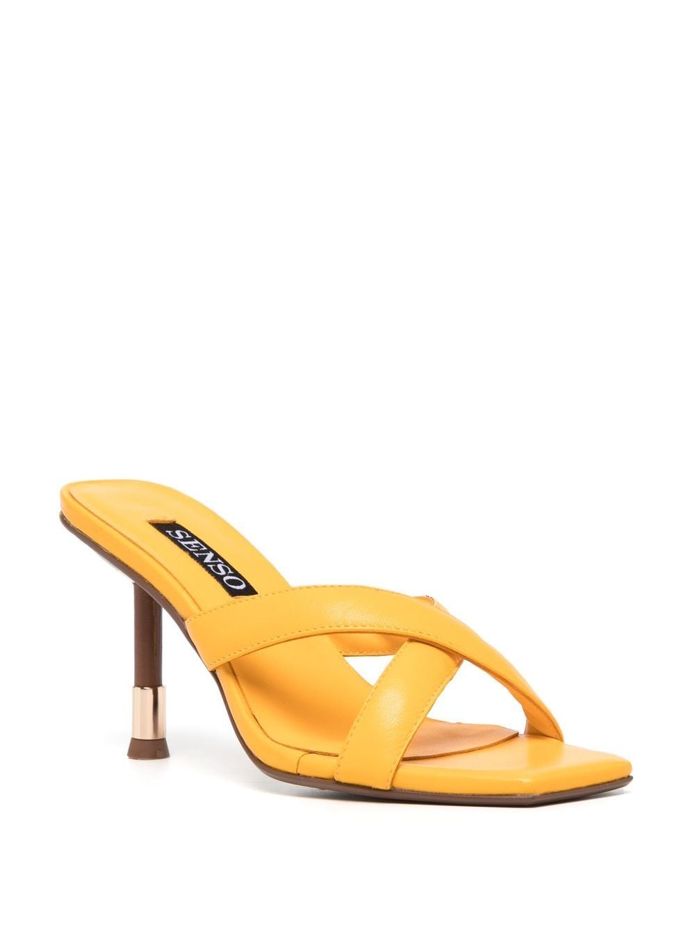 Shop Senso Quipe I 60mm Crossover Sandals In Orange