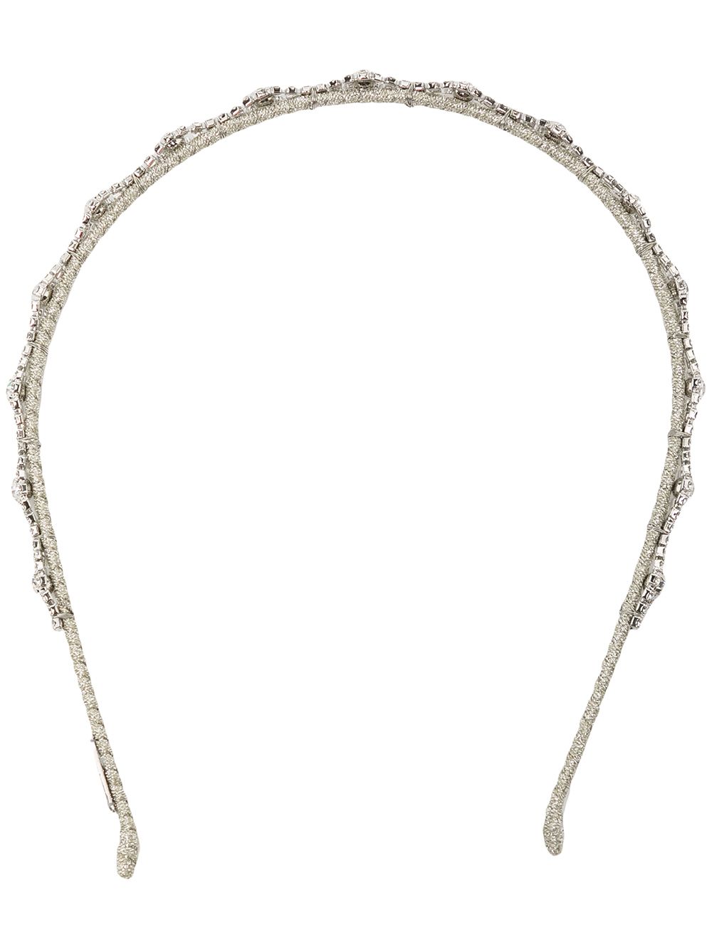 фото Jennifer behr crystal-embellished hair band