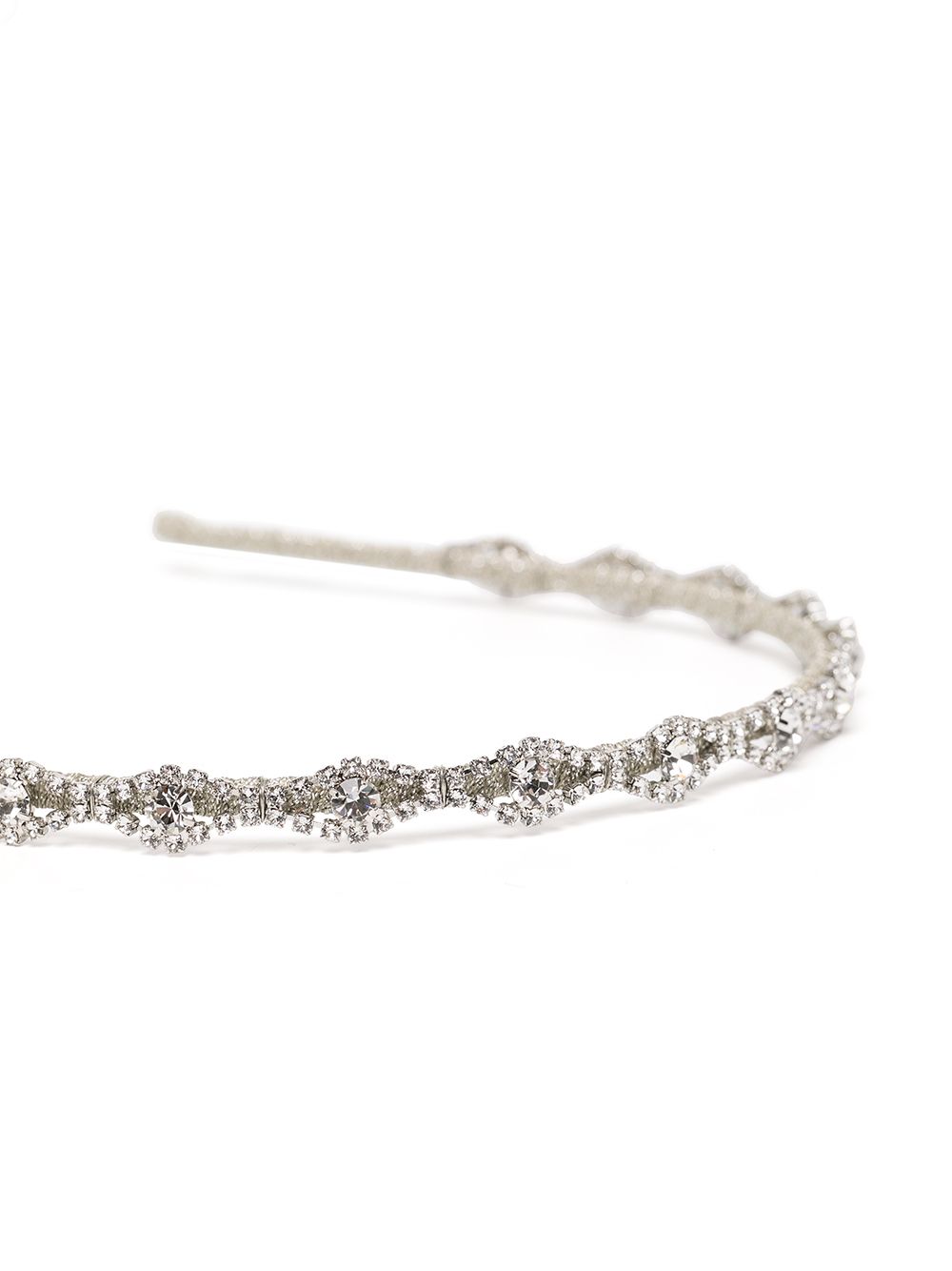 фото Jennifer behr crystal-embellished hair band