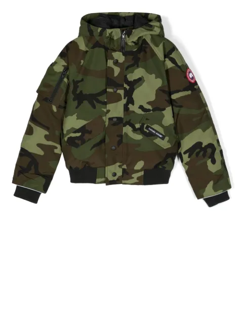 Canada Goose Kids 유스 런들 후드 재킷