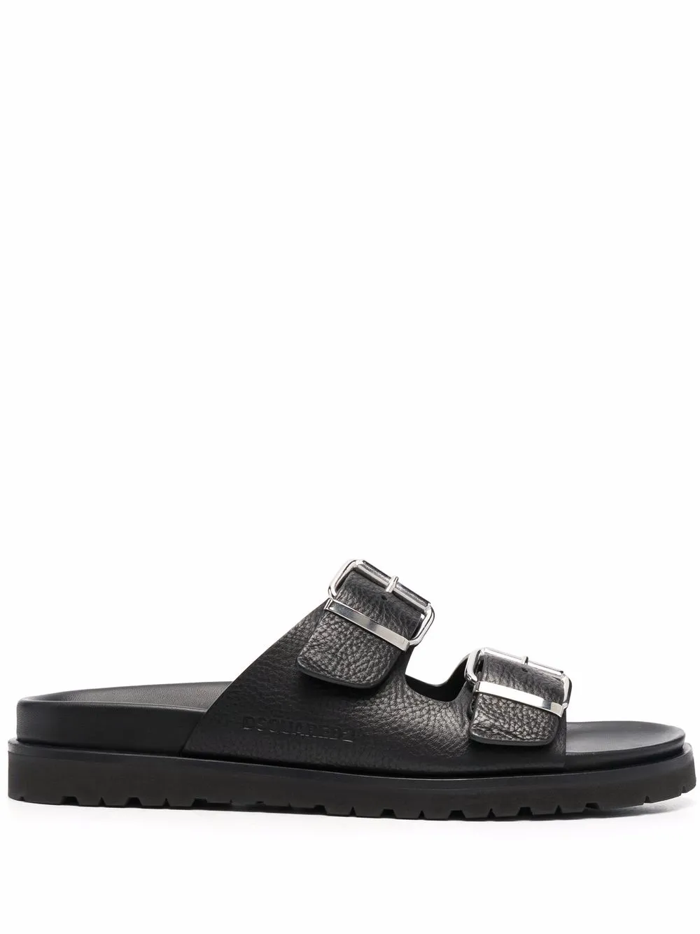 

Dsquared2 sandalias con doble hebilla - Negro