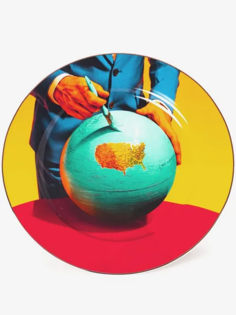 Seletti Globe dinner plate