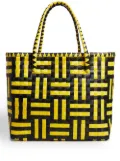 HAY weaved large tote bag - Yellow