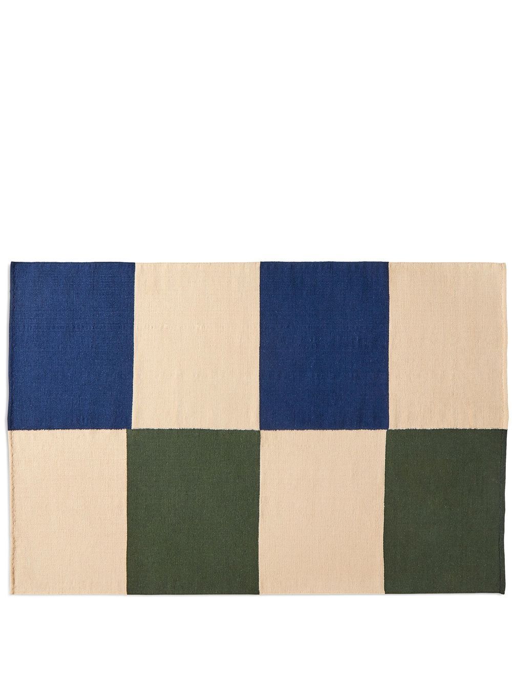 Image 1 of HAY Tapete Flat Works de lã e algodão