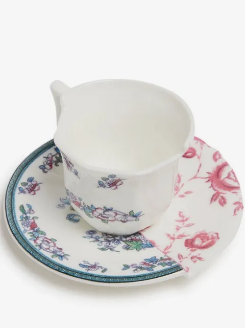Seletti Hybrid Leonia coffee cup with saucer