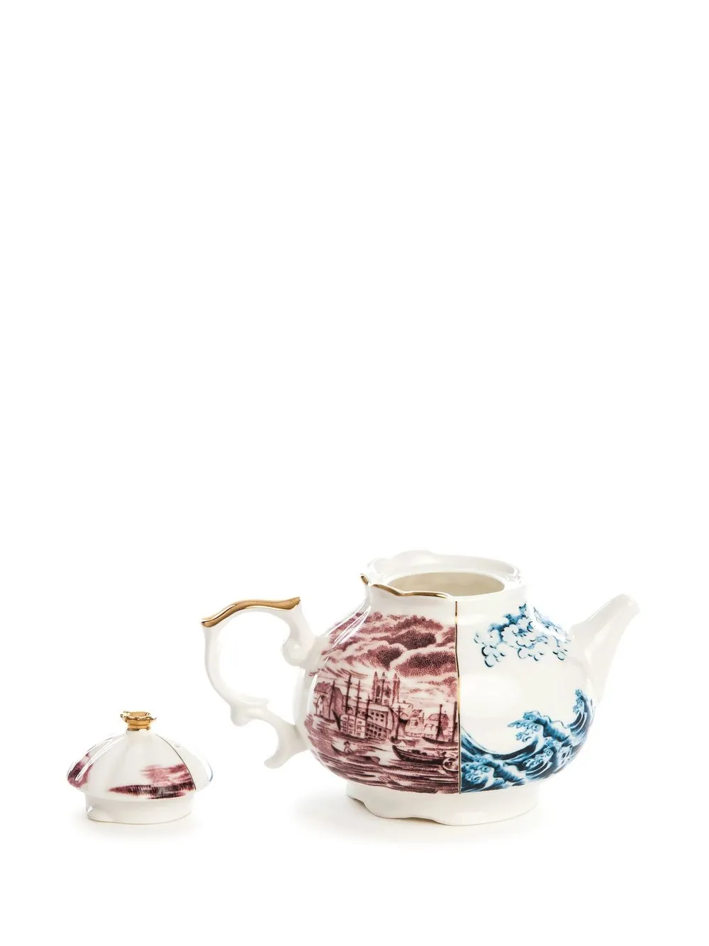 Seletti Hybrid Smeraldina Teapot In White