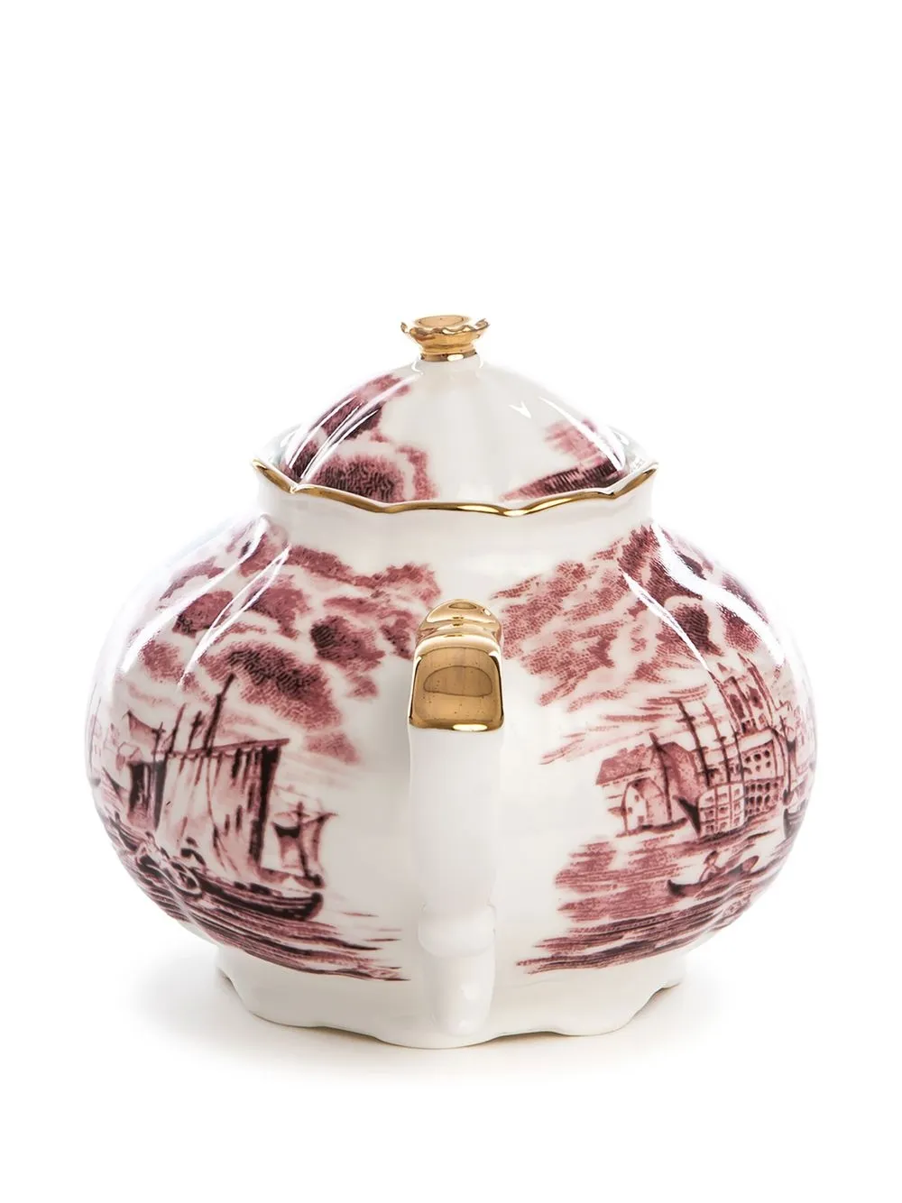Seletti Hybrid Smeraldina Teapot In White