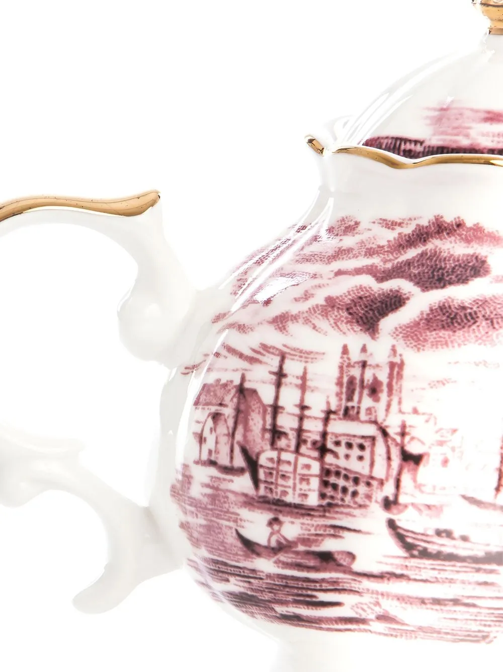 Seletti Hybrid Smeraldina Teapot In White