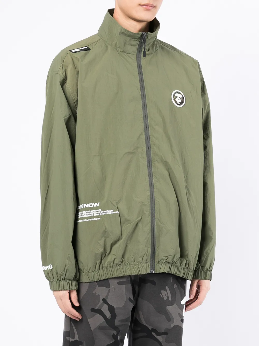 lightweight zip-front jacket