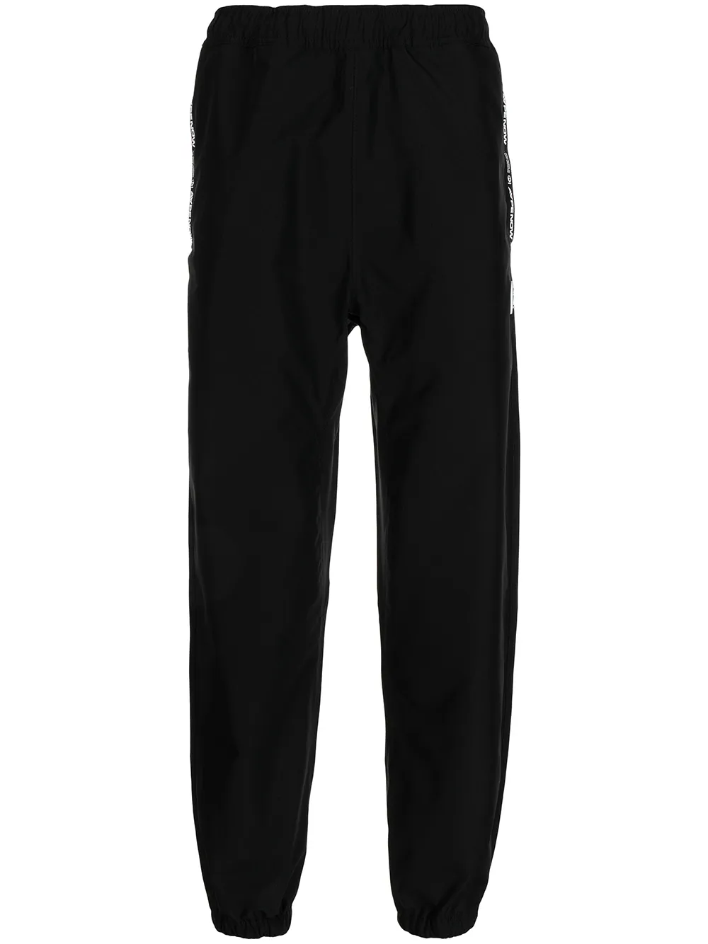 

AAPE BY *A BATHING APE® logo-patch track pants - Black