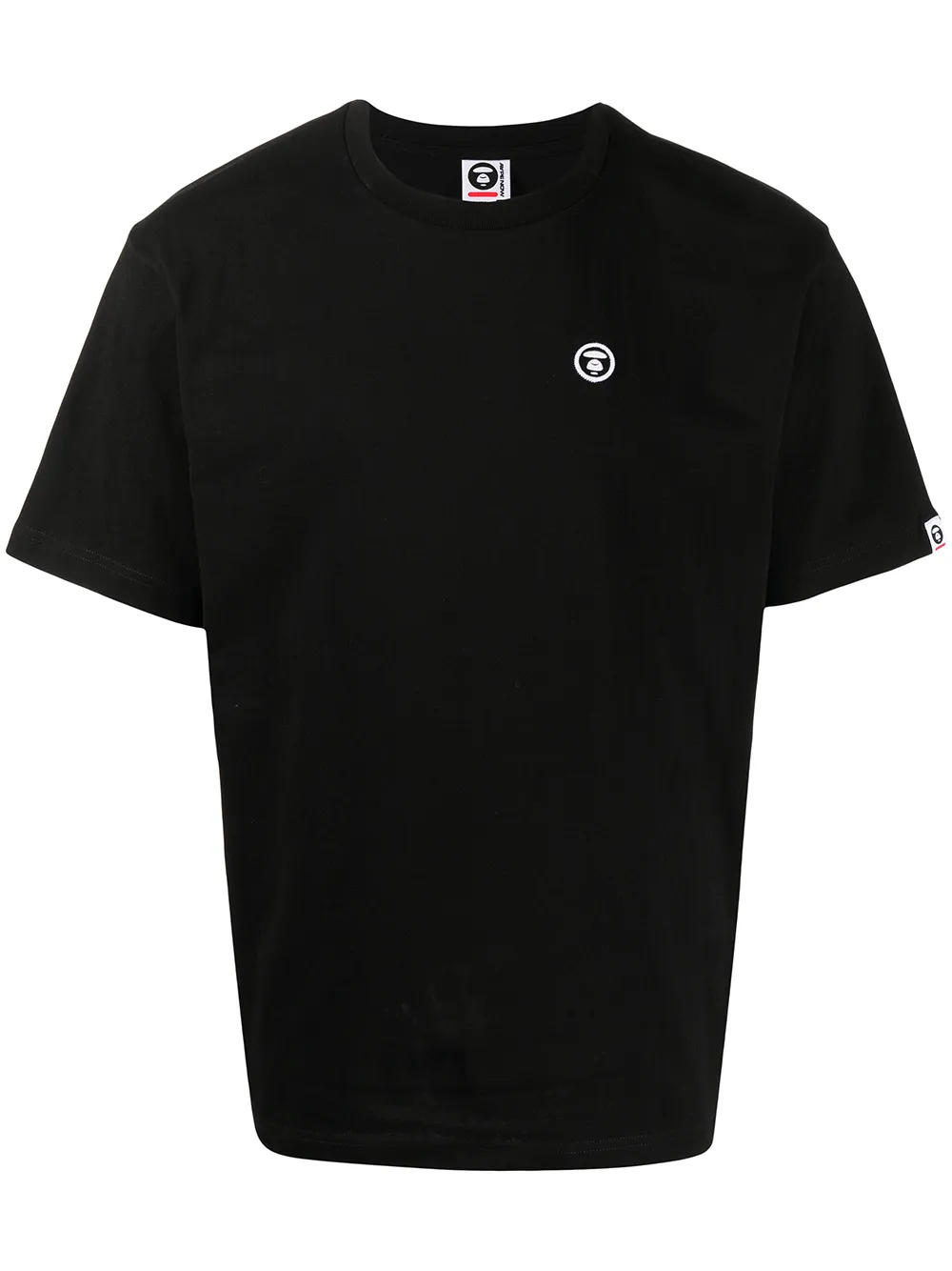 фото Aape by *a bathing ape® logo-patch short-sleeved t-shirt