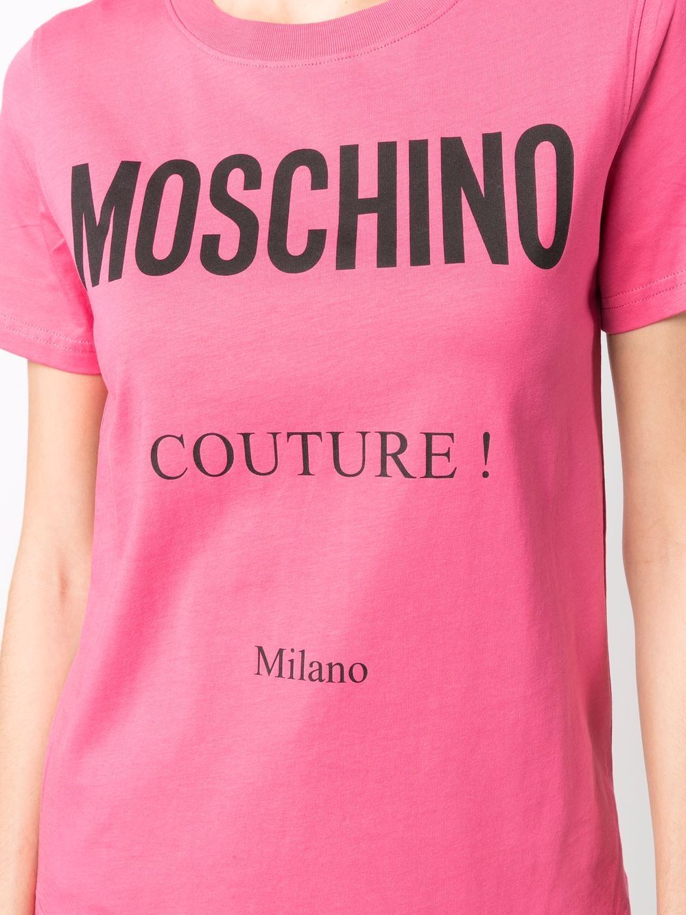 фото Moschino футболка с логотипом