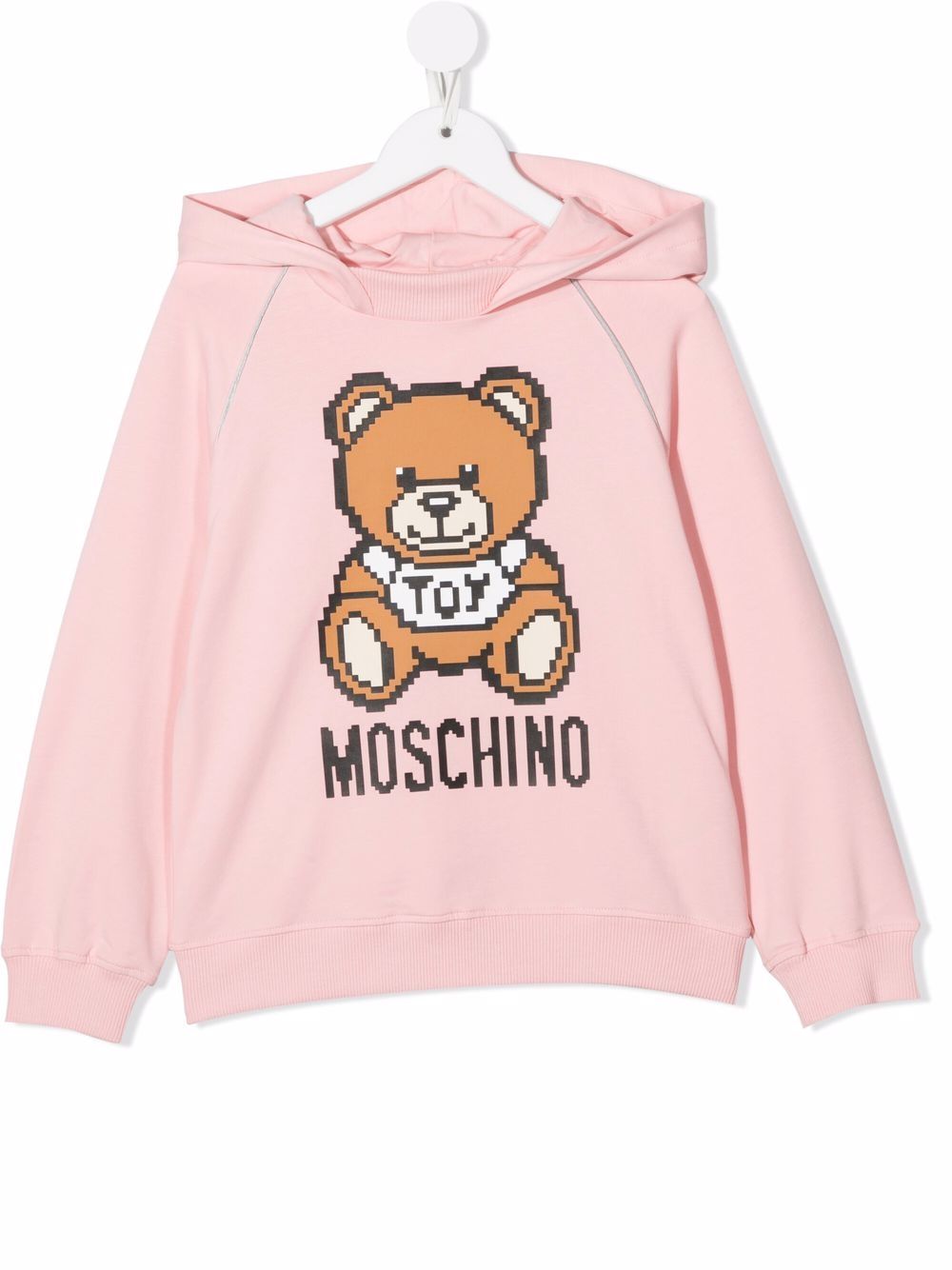 фото Moschino kids худи с принтом teddy bear