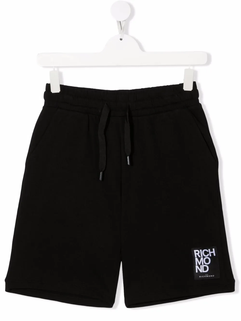 John Richmond Junior шорты с нашивкой-логотипом