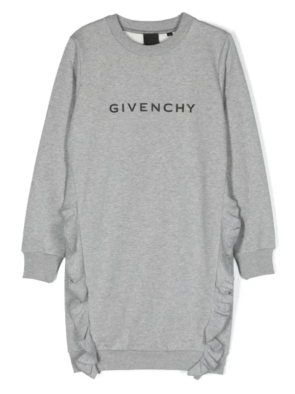 Givenchy Kids ruffle-trim Logo 