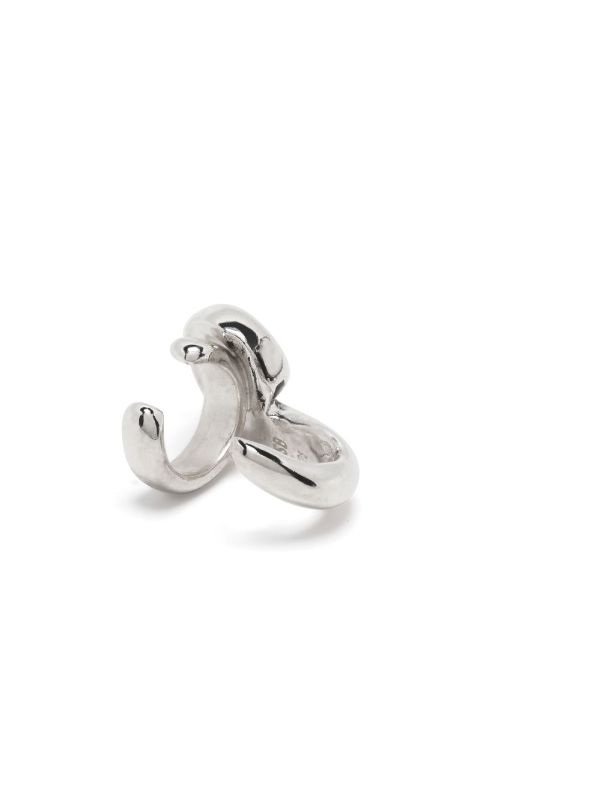 Nautilus polished ear cuff