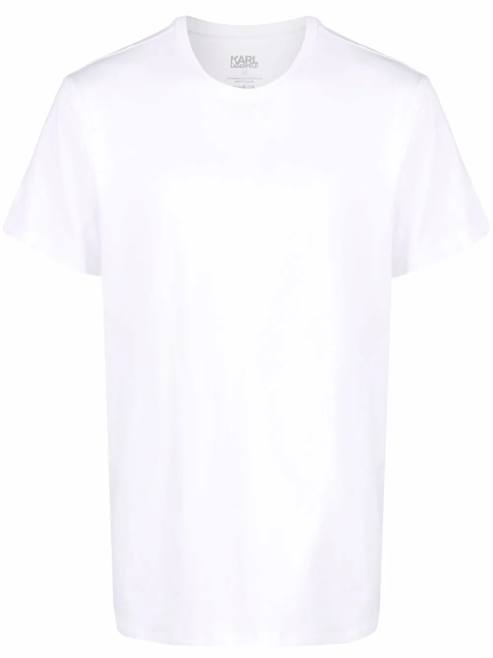 

Karl Lagerfeld crew-neck short-sleeve T-shirt - White